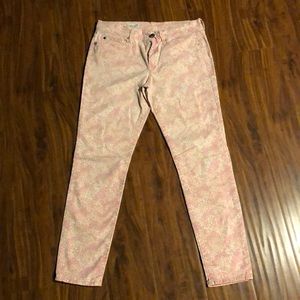 Pink Pattern Legging Jean